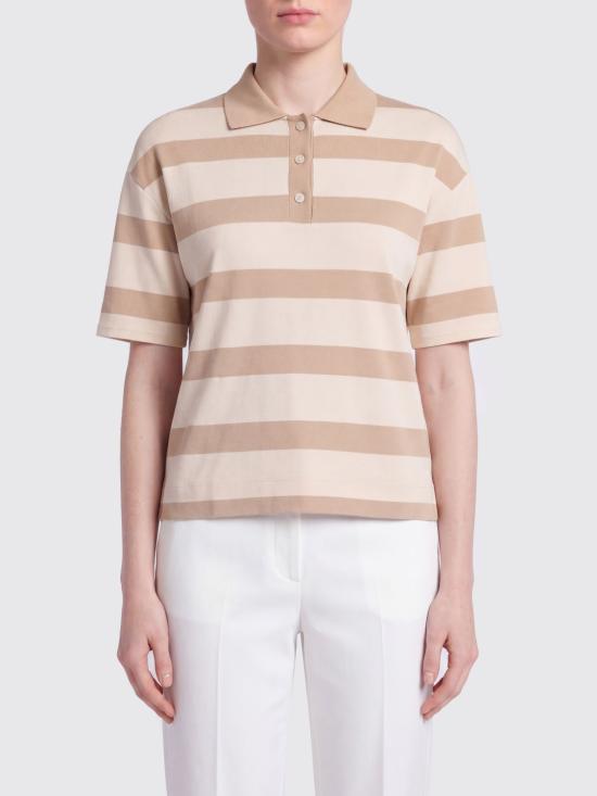 26SS 막스마라 폴로 티셔츠 2616951017600 003 Ivory