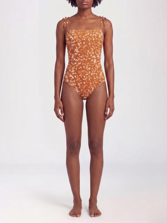 26SS 키톤 원피스 수영복 D55770K0868G0 3001 Brown