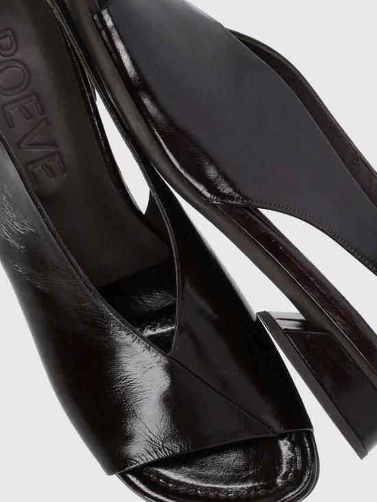 26SS 포에베 샌들 10MM22VENICE MOGANO Mahogany - POEVE