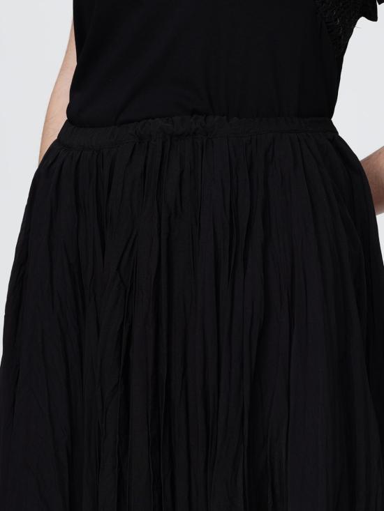 26SS 메이메이즈 롱 스커트 M6PAE1 100 Black - MEIMEIJ