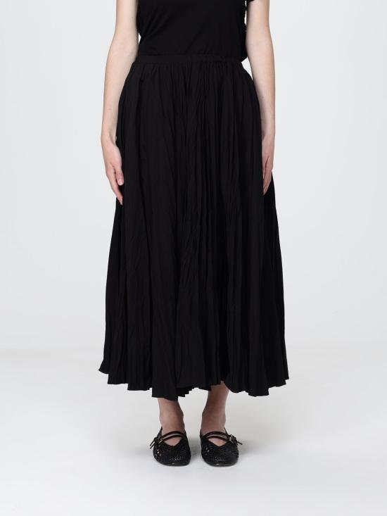 26SS 메이메이즈 롱 스커트 M6PAE1 100 Black