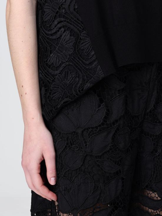 26SS 메이메이즈 스웨터 M6PZ18 100 Black - MEIMEIJ