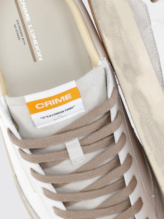 26SS 크라임런던 스니커즈 19002PP8 10 Ivory - CRIME LONDON
