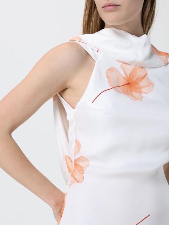 26SS 마 데 마가리타스 롱 원피스 MMABW01582 BI113 Peach - MAR DE MARGARITAS