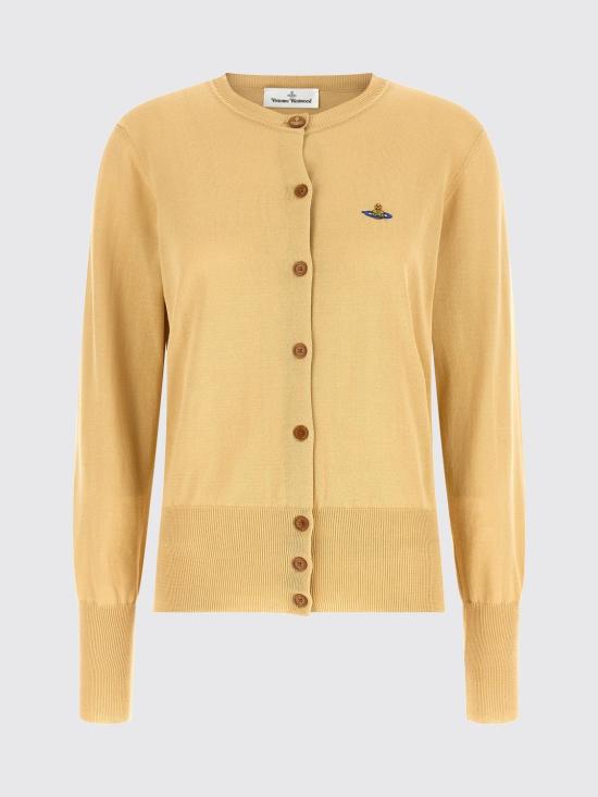 26SS 비비안웨스트우드 BEA 베아 니트 가디건 1803002PY003F C404 Beige - VIVIENNE WESTWOOD