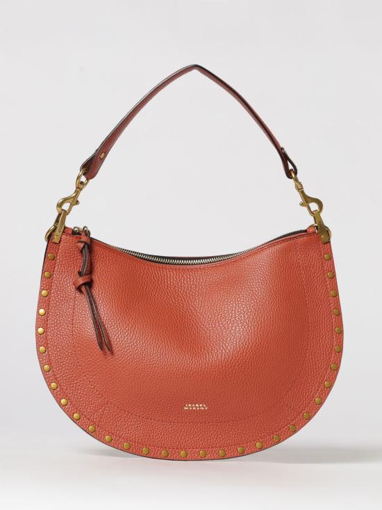 26SS 이자벨마랑 오스칸 호보 지퍼백 BF0066FAC3C22M 11BR Brick Red