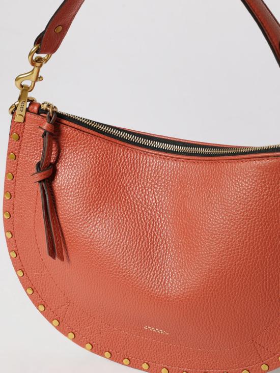 26SS 이자벨마랑 오스칸 호보 지퍼백 BF0066FAC3C22M 11BR Brick Red - ISABEL MARANT