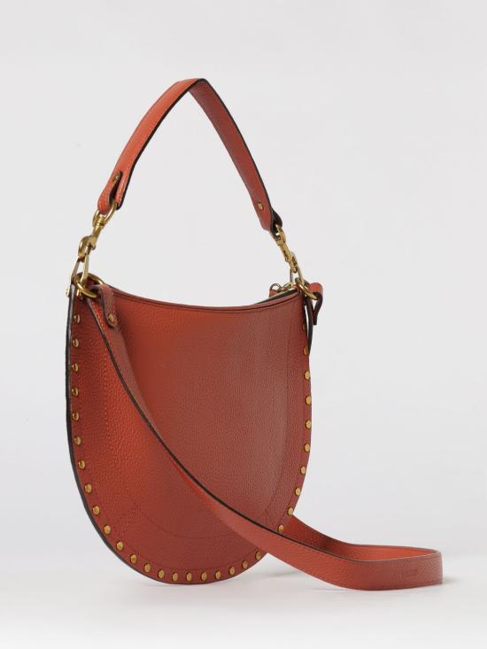 26SS 이자벨마랑 오스칸 호보 지퍼백 BF0066FAC3C22M 11BR Brick Red - ISABEL MARANT
