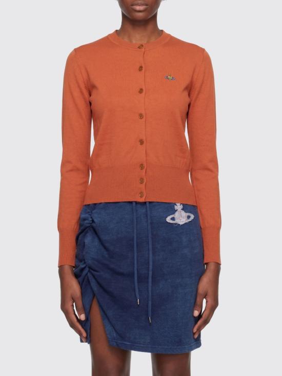 26SS 비비안웨스트우드 BEA 베아 니트 가디건 1803002PY003F C409 Orange