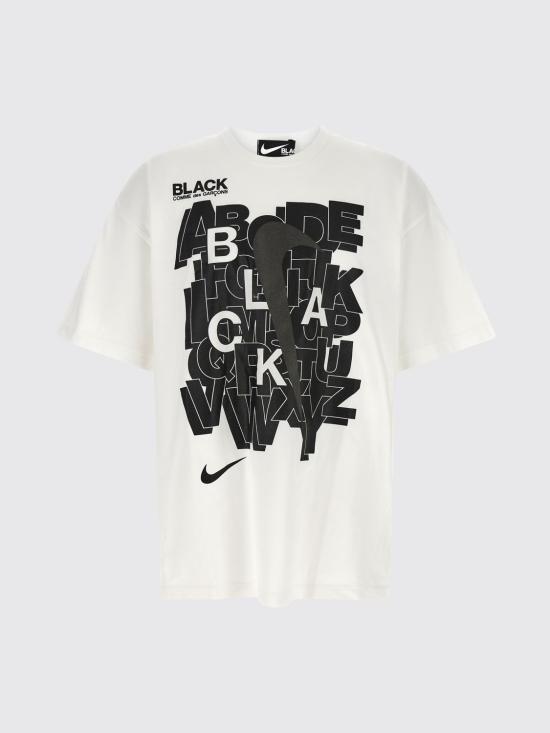 26SS 꼼데가르송 반팔 티셔츠 1QT101 1 White - COMME DES GARCONS