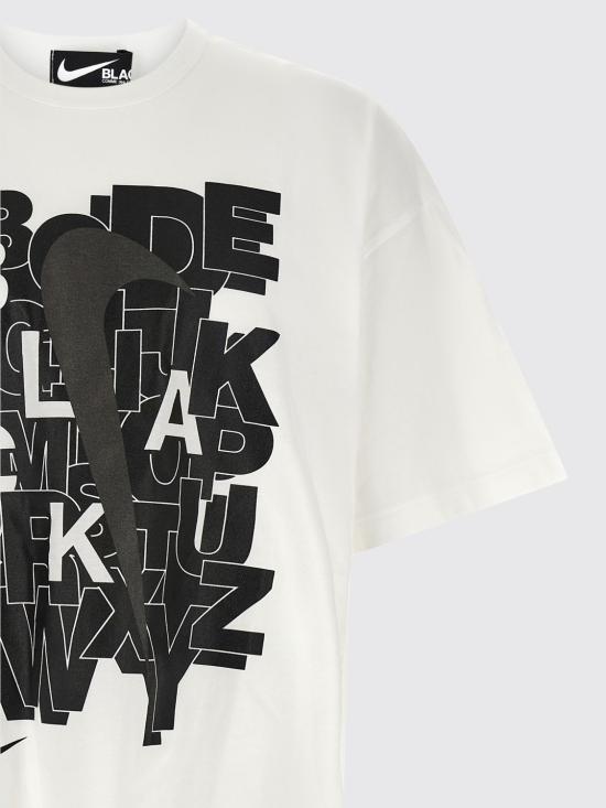 26SS 꼼데가르송 반팔 티셔츠 1QT101 1 White - COMME DES GARCONS