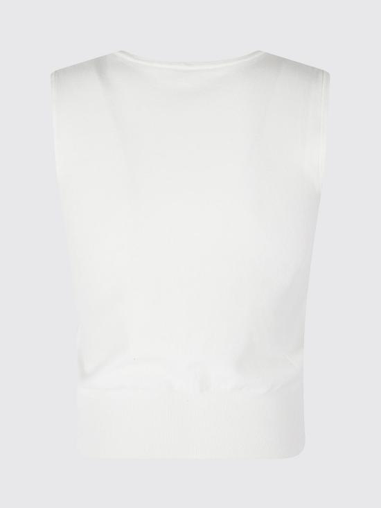 26SS 로베르토 콜리나 탑 261FXA31014 Ecru - ROBERTO COLLINA