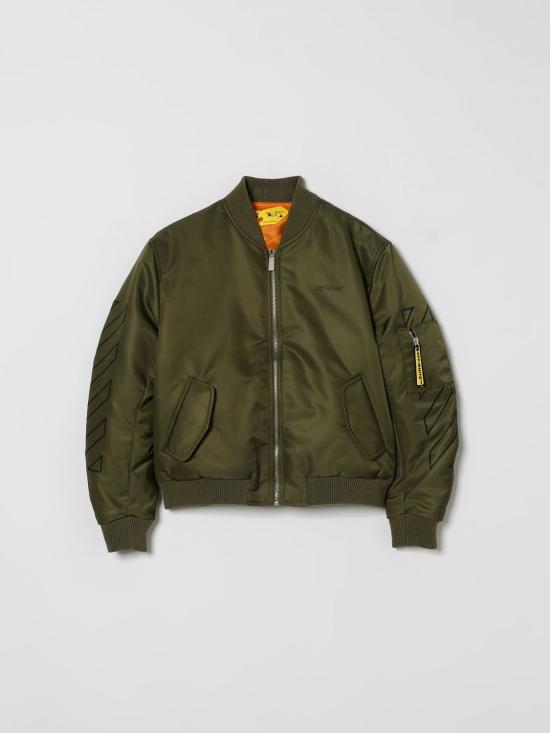 26SS [키즈] 오프화이트 코트 44BEH002S26F001 311 Green