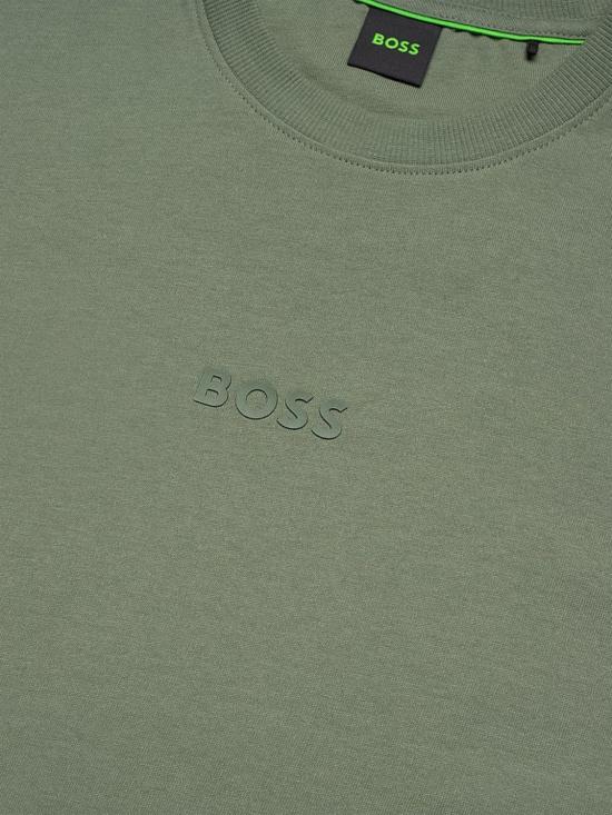 26SS 보스 반팔 티셔츠 50519368 357 Green - BOSS