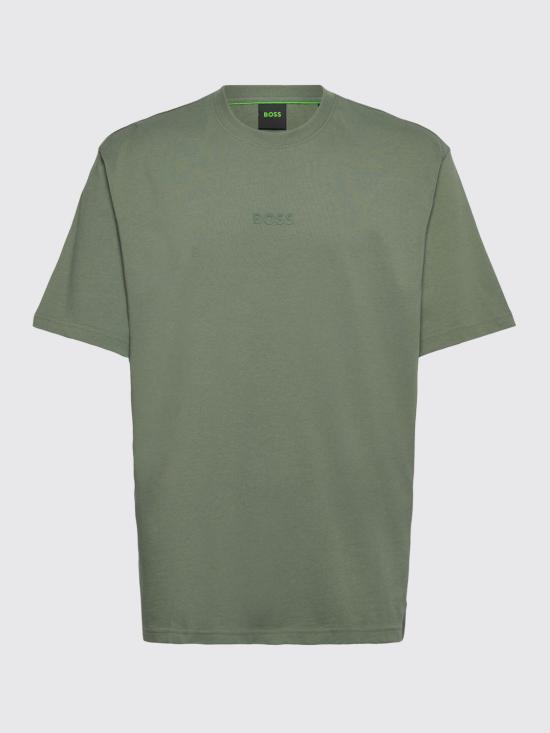 26SS 보스 반팔 티셔츠 50519368 357 Green - BOSS