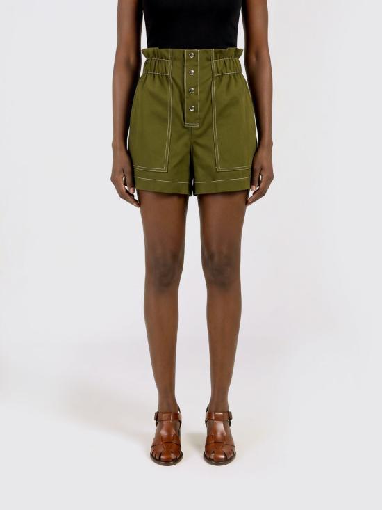 26SS 마르니 숏팬츠 PAMA0636A1UTC571 00V56 Green