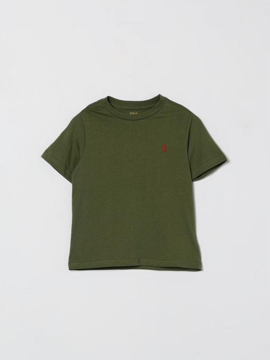 26SS [키즈] 폴로 랄프로렌 티셔츠 322832904 194 Forest Green