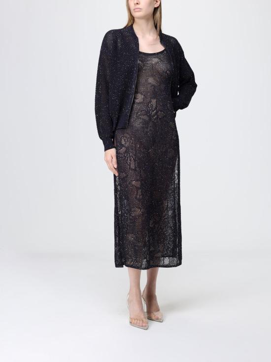 26SS 파비아나 필리피 롱 원피스 MAD276F648D864 5146 Blue - FABIANA FILIPPI