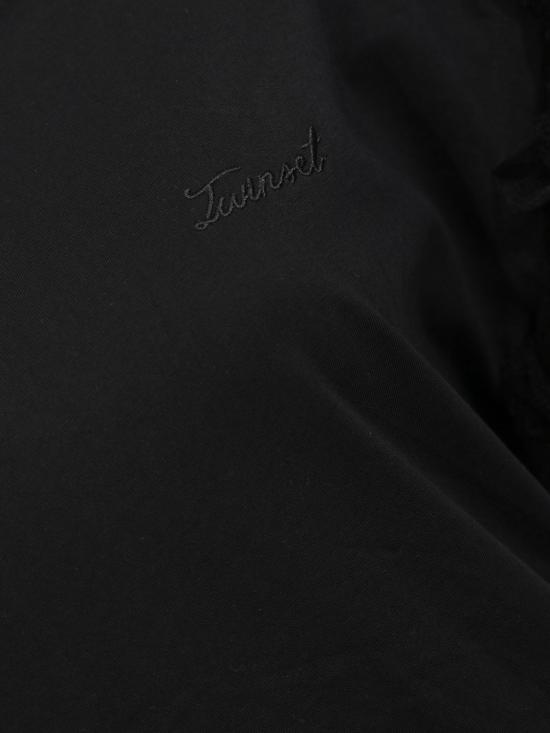 26SS 트윈셋 반팔 티셔츠 261TP204A 00006 Black - TWINSET