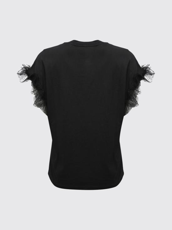 26SS 트윈셋 반팔 티셔츠 261TP204A 00006 Black - TWINSET