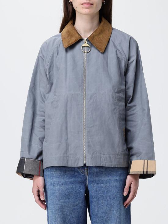 26SS 바버 자켓 LCA0392 GY52 Grey