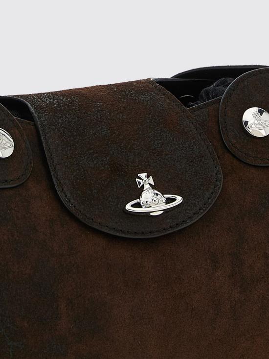26SS 비비안웨스트우드 토트백 49020005UL00BK D402 Brown - VIVIENNE WESTWOOD