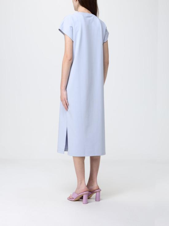26SS 엠포리오 아르마니 롱 원피스 7W000957AF12484 U9309 Gnawed Blue - EMPORIO ARMANI
