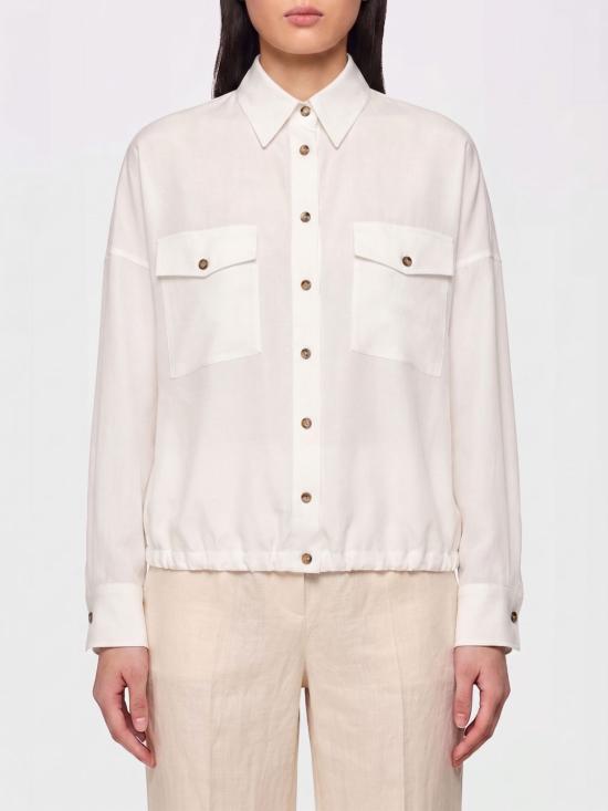 26SS 브루넬로 쿠치넬리 셔츠 MQ986NE416 C001 White