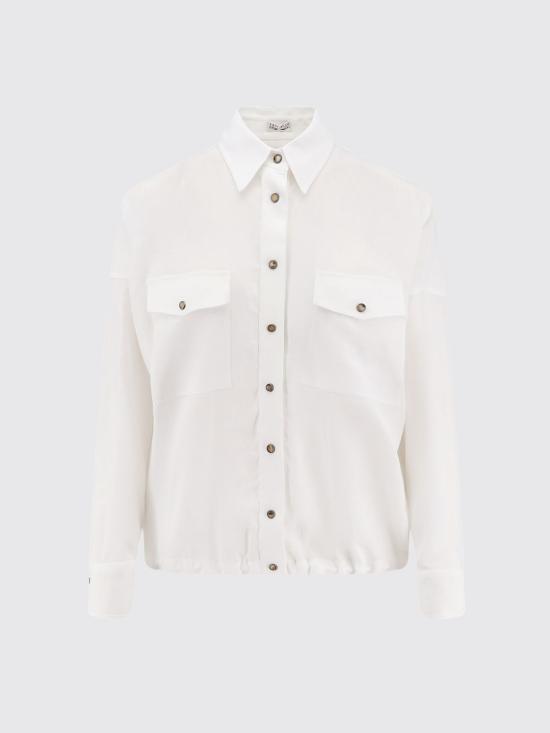 26SS 브루넬로 쿠치넬리 셔츠 MQ986NE416 C001 White - BRUNELLO CUCINELLI