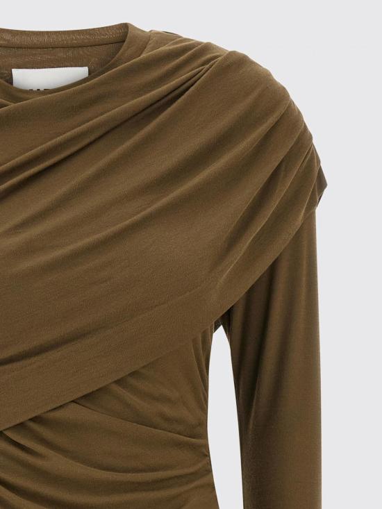 25FW 이자벨마랑에뚜왈 미디 원피스 RO0842FAC3K01E 67KI Green - ISABEL MARANT ETOILE