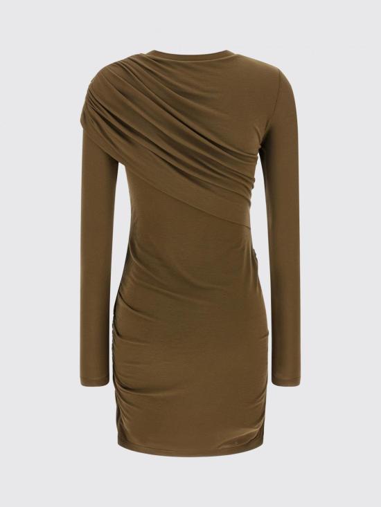 25FW 이자벨마랑에뚜왈 미디 원피스 RO0842FAC3K01E 67KI Green - ISABEL MARANT ETOILE