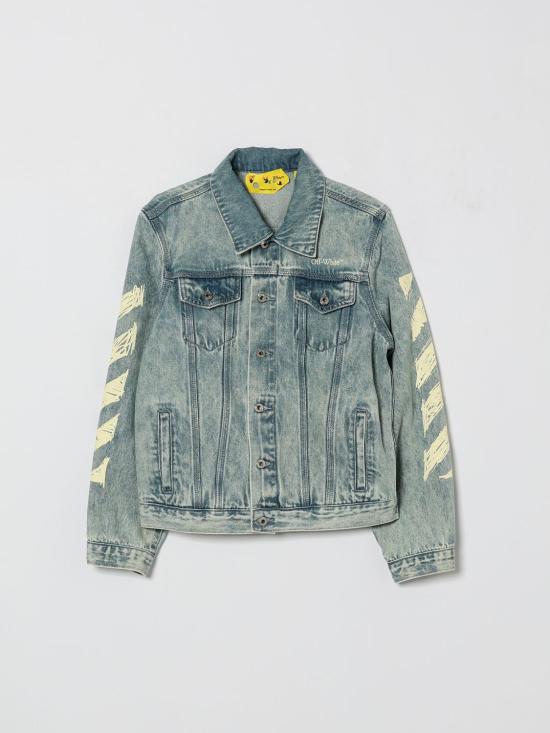 26SS [키즈] 오프화이트 캐주얼 자켓 44GYE001S26D001 452 Blue