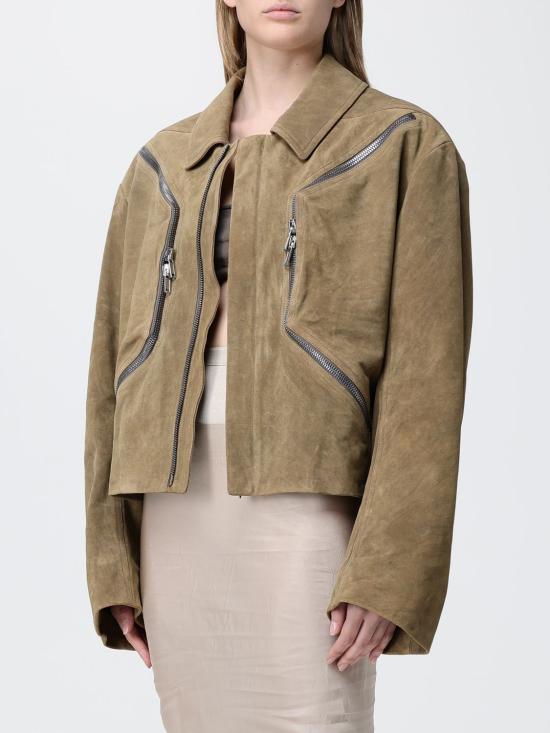 26SS 릭 오웬스 자켓 RP01F6705LCSU1 04 Brown - RICK OWENS