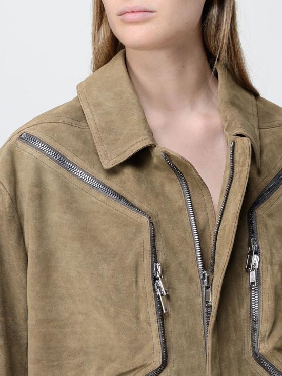 26SS 릭 오웬스 자켓 RP01F6705LCSU1 04 Brown - RICK OWENS