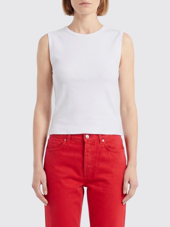 26SS 로에 탑 40822077 OPTIC White