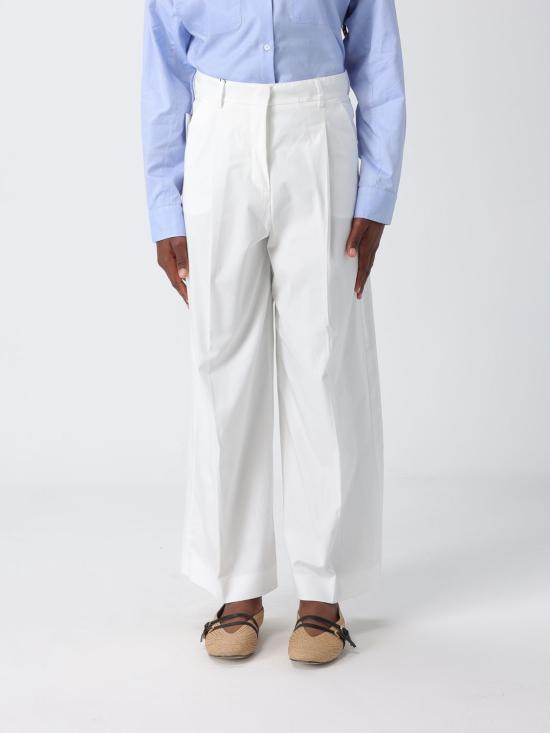 26SS 위켄드막스마라 팬츠 2615131072600 027 White