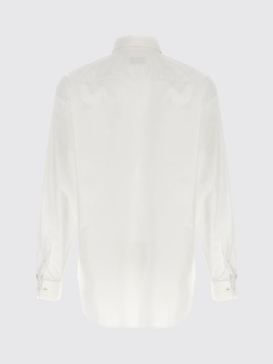 25FW 드리스 반 노튼 긴팔 셔츠 2520207672293 001 White - DRIES VAN NOTEN