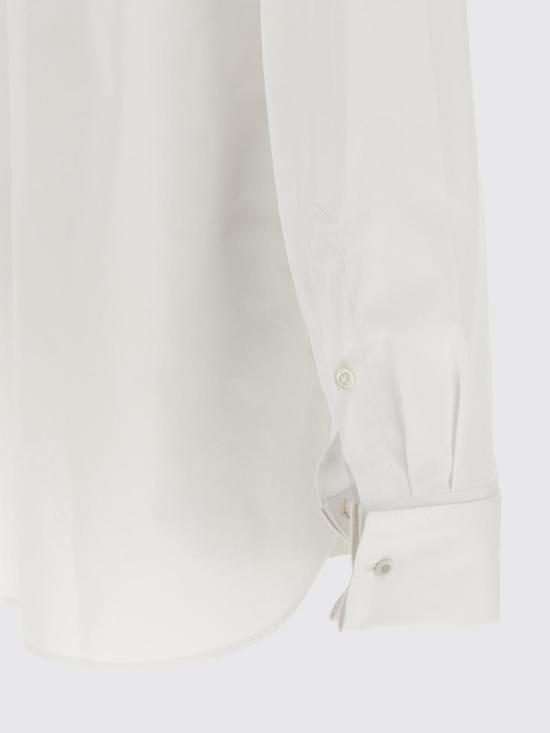 25FW 드리스 반 노튼 긴팔 셔츠 2520207672293 001 White - DRIES VAN NOTEN