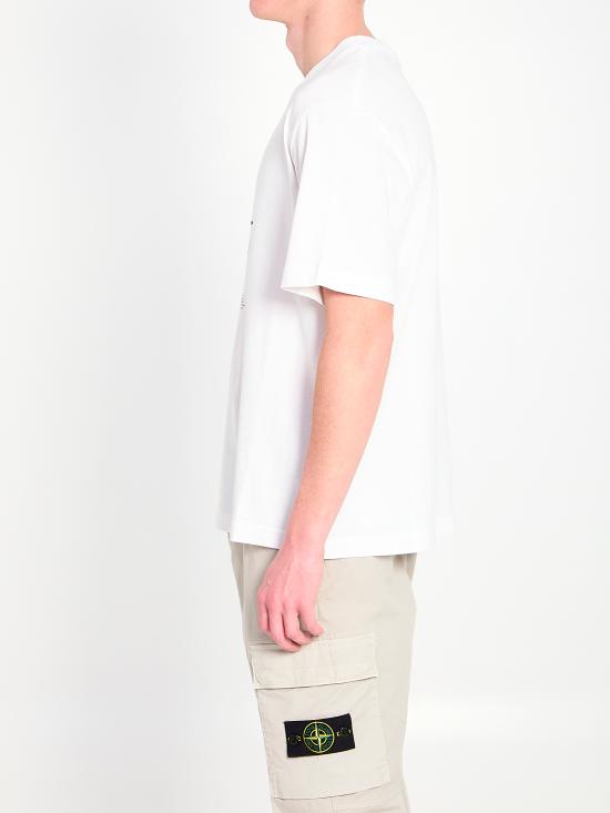 26SS 스톤 아일랜드 반팔 티셔츠 L1S15 2100001 S0363 V0001 WHITE DOM - STONE ISLAND