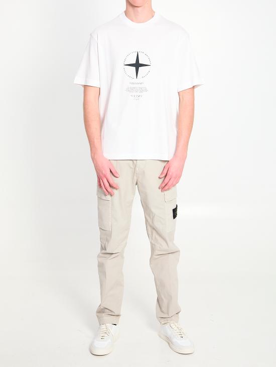 26SS 스톤 아일랜드 반팔 티셔츠 L1S15 2100001 S0363 V0001 WHITE DOM - STONE ISLAND