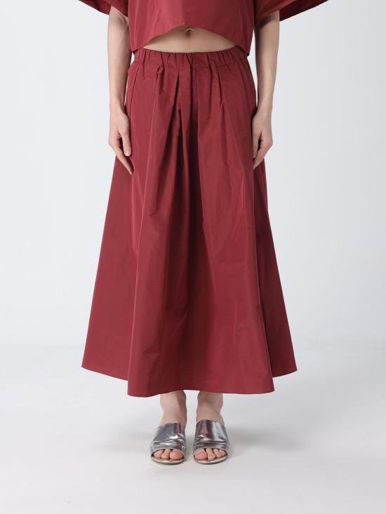 26SS 위켄드막스마라 롱 스커트 2615101072600 014 Red