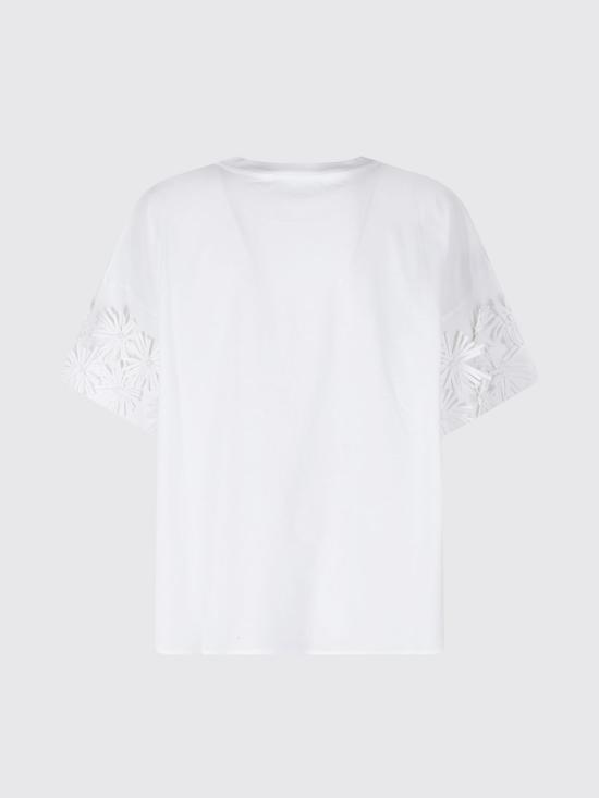 26SS 메이메이즈 반팔 티셔츠 M6EX08 791 White - MEIMEIJ