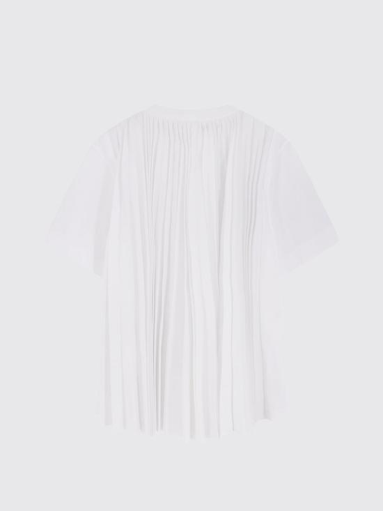 26SS 사카이 반팔 티셔츠 2608544 101 White - SACAI