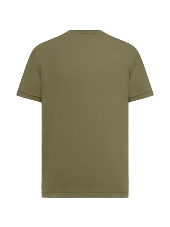 26SS 스톤 아일랜드 60/2 코튼 저지 슬림핏 티셔츠 L1S15 2100027 S0013 V005G MILITARY GREEN DOM - STONE ISLAND