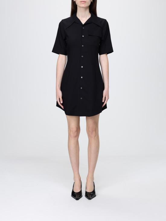 26SS 아미 롱 원피스 FDR660WV0194 001 Black