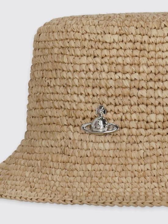 26SS 비비안웨스트우드 모자 81020009K005N C401 Beige - VIVIENNE WESTWOOD