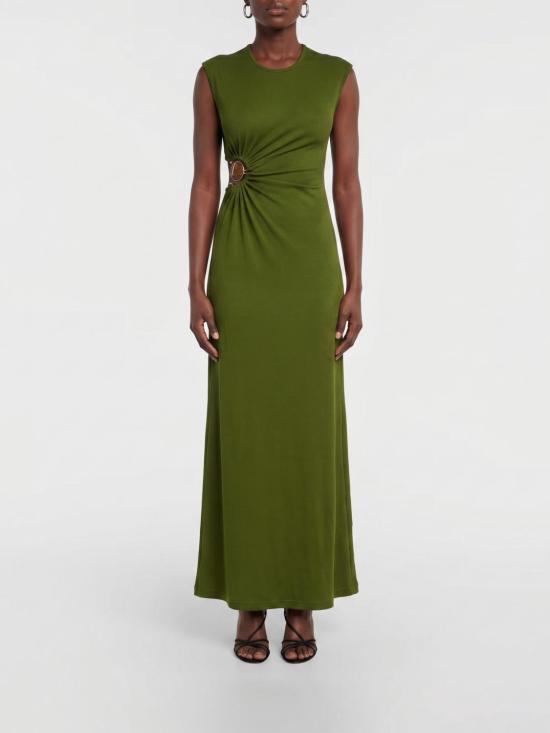 26SS 크리스토퍼에스버 롱 원피스 25043897 PAMPUS Green