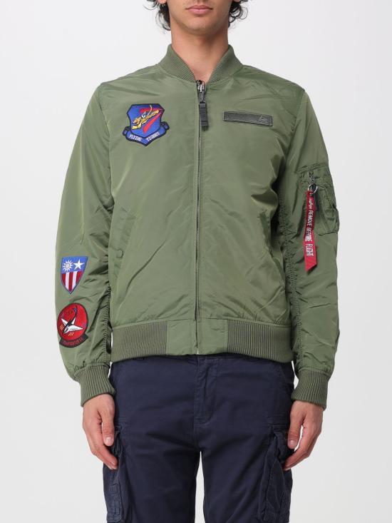 26SS 알파 봄버 자켓 156129 01 Green