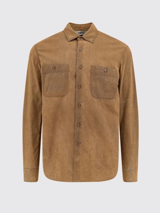 26SS 아스페시 긴팔 셔츠 AEC1D009 10236 Brown - ASPESI