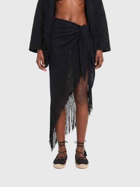26SS 알라누이 미디 스커트 LWHL033R26KNI001 1010 Black
